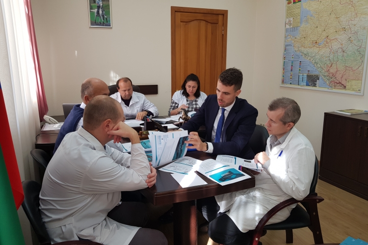 В ФГБУ "Краснодарская МВЛ" состоялась рабочая встреча с представителями компании Randox Food Diagnostics (Великобритания).