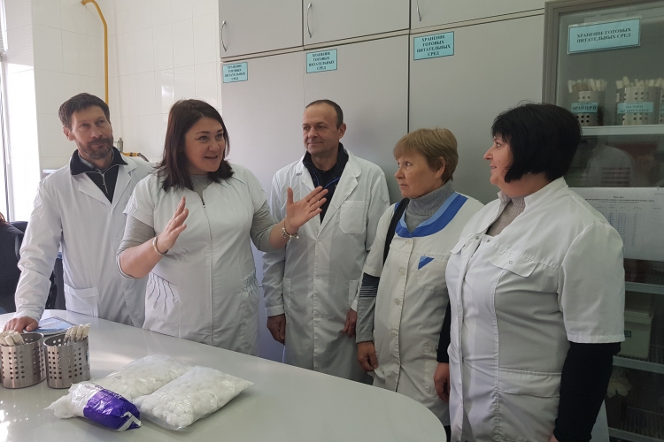Проведена экскурсия для инспекторов государственной службы Краснодарского края по отделам ветеринарного направления ФГБУ «Краснодарская МВЛ»