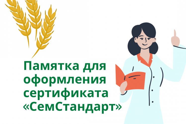 Перечень документов, необходимых для оформления сертификата «СемСтандарт»
