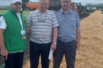 Краснодарский филиал ФГБУ «ВНИИЗЖ (ст. Павловская) принял участие в Дне поля