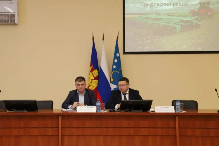 Курс на урожай 2026: 5 марта в администрации Крыловского района состоялось традиционное предпосевное совещание