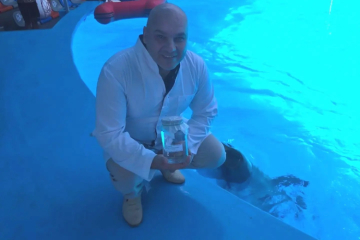 Сотрудники сектора обеспечения лабораторными животными и химико-токсикологического отдела Краснодарского филиала ФГБУ «ВНИИЗЖ»