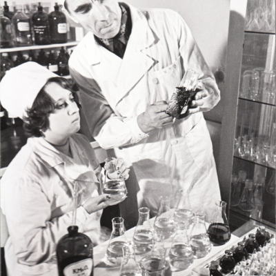 Химико-токсикологический отдел конец 70-х гг.